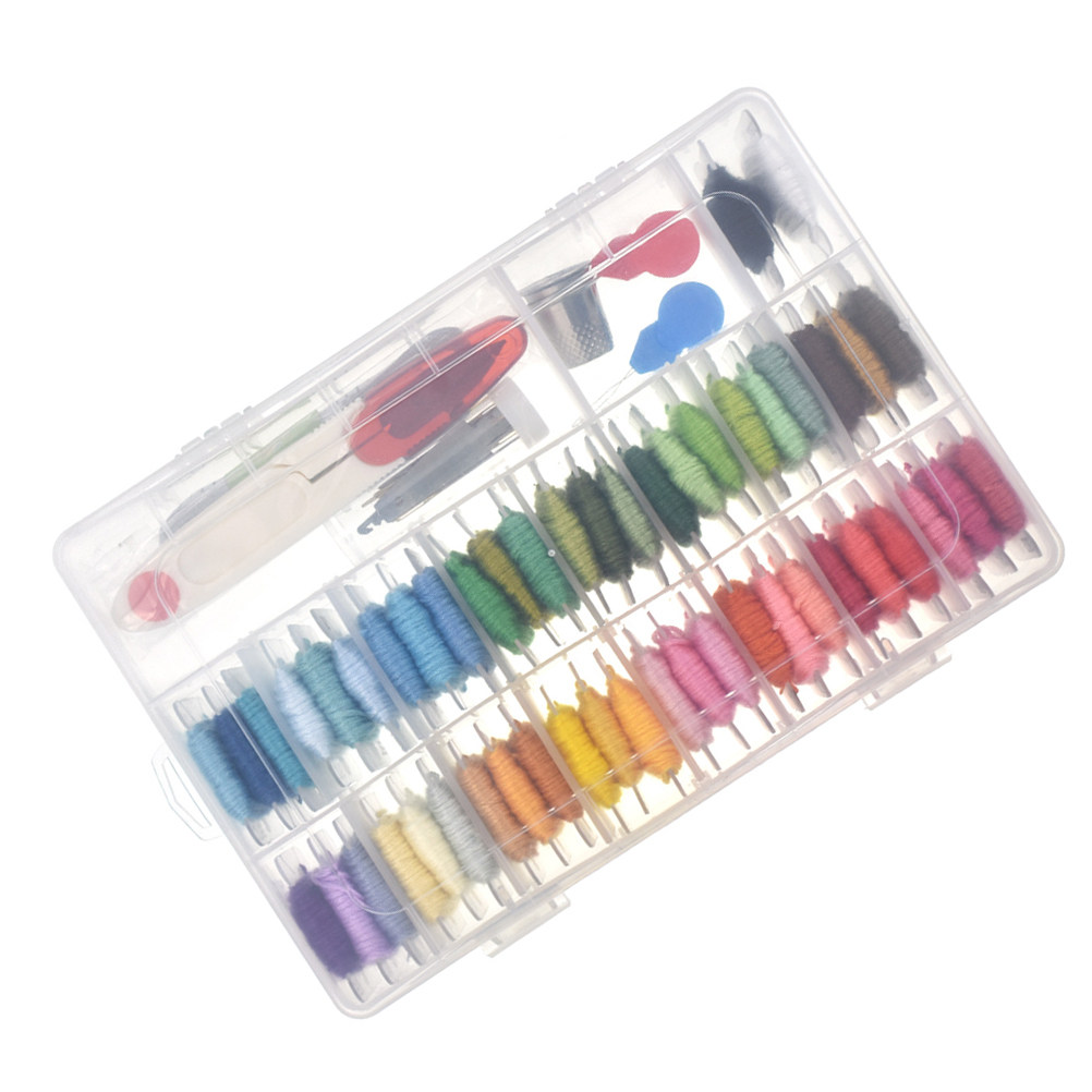 Embroidery Stitch - مجموعة تطريز متنوعة للمبتدئين تحتوي على