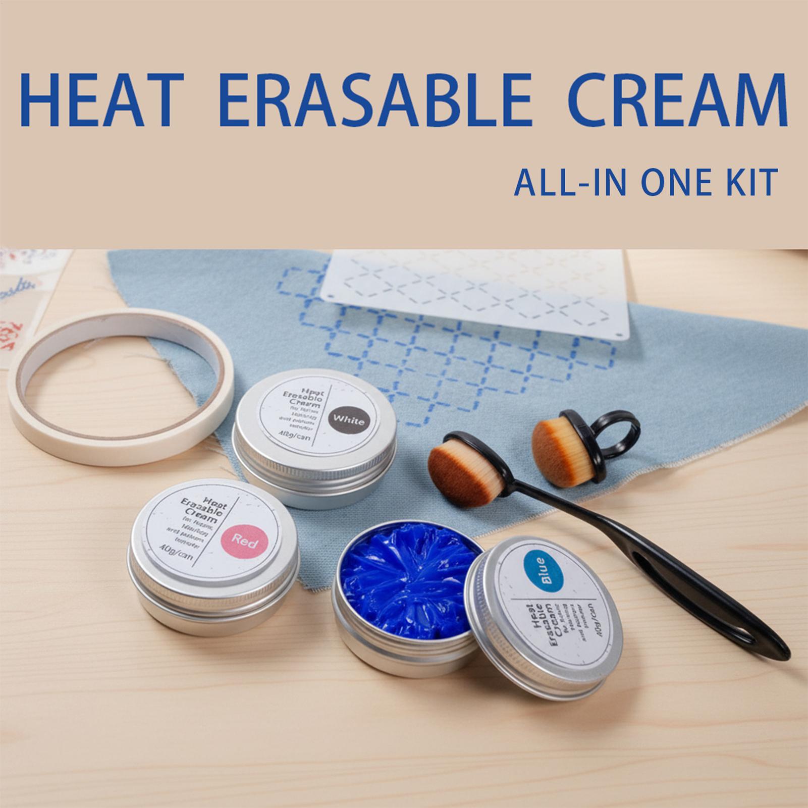 Embroidery Cream - 40 جرام/علبة كريم قماشي قابل للمسح
