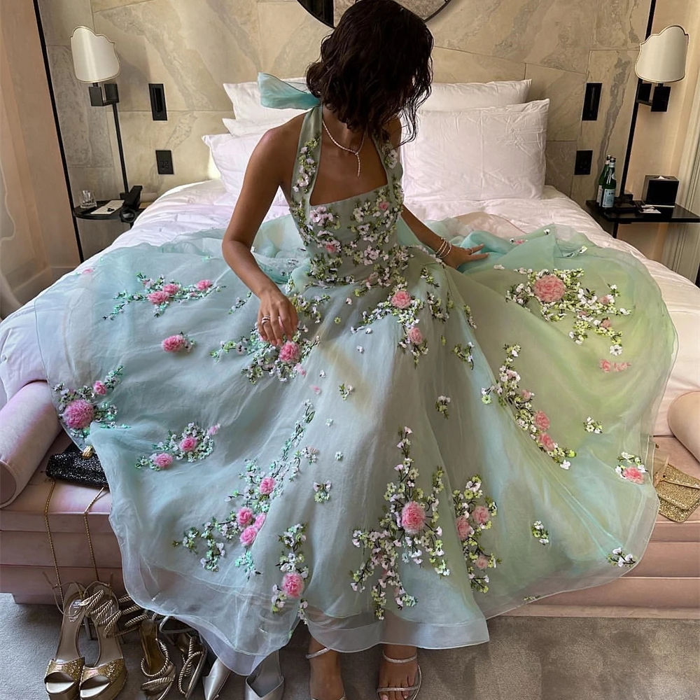 Embroidery Net Dress - تخصيص Jiayigong صافي نمط الشاطئ ألف