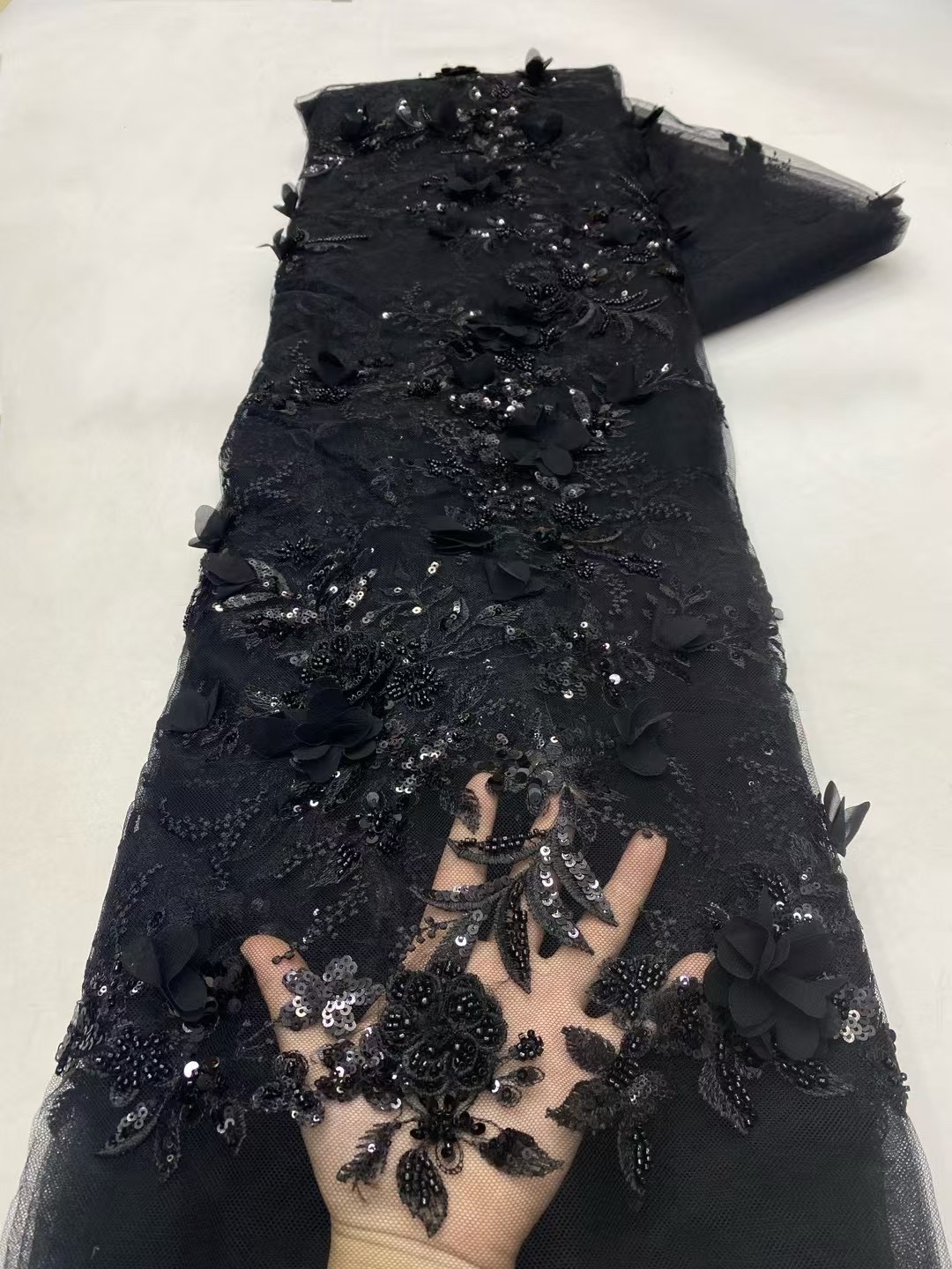 Embroidery Net Dress - فساتين نسائية من Coomiya مطرزة بالخرز