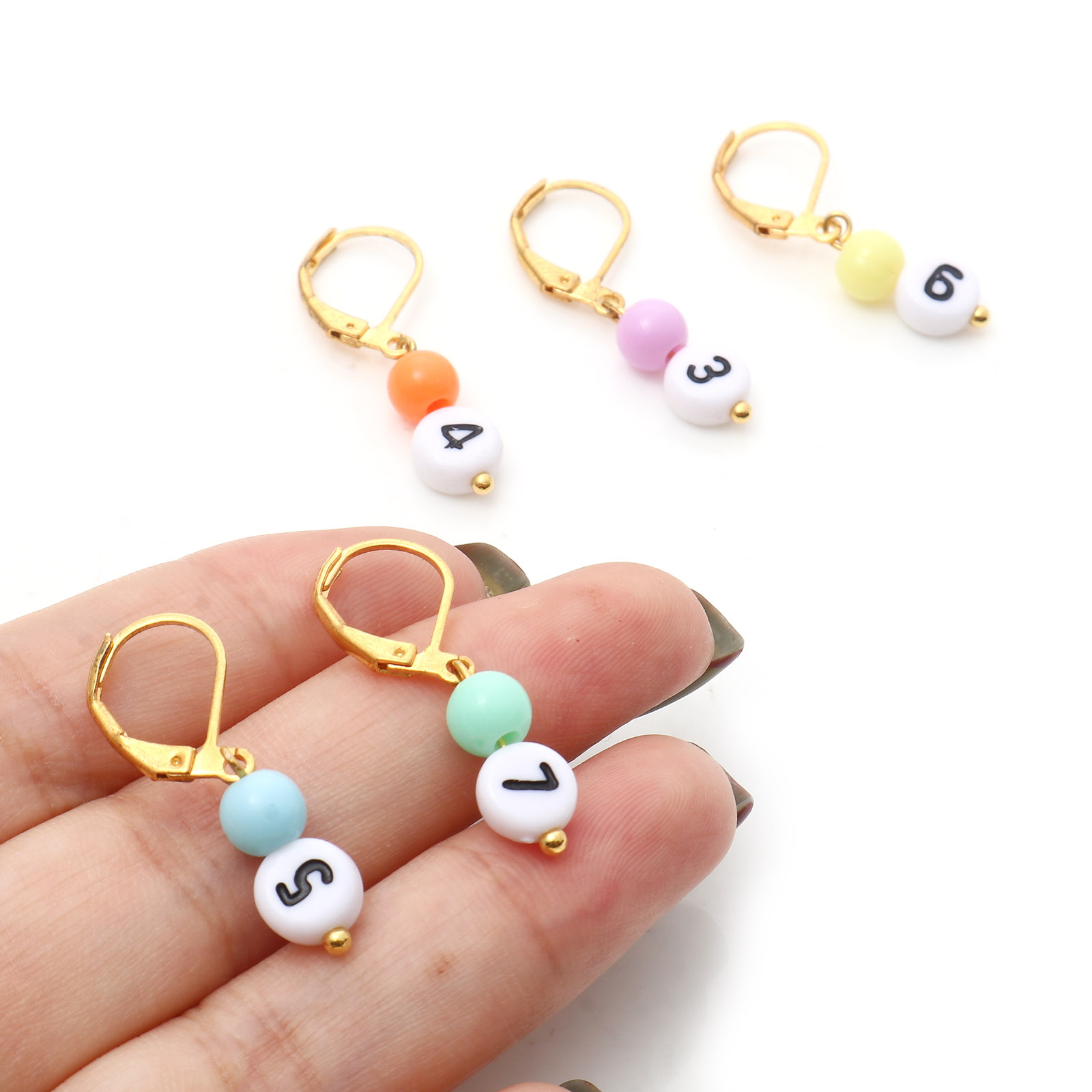 1 مجموعة (10 قطعة/المجموعة) ال - مراجعة Stitch Marker Ring وسعره