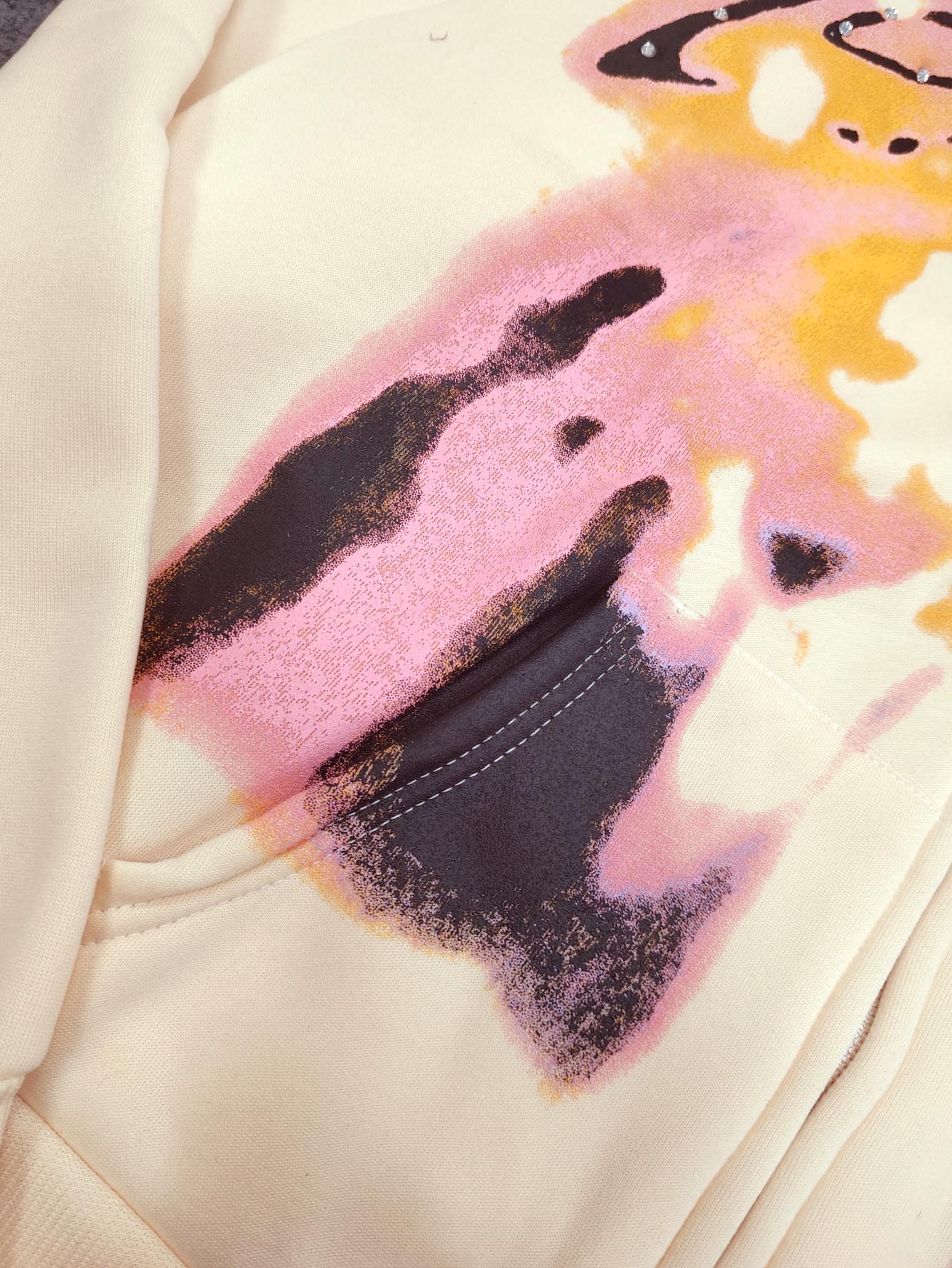 الأمريكية الرجعية الخريف والشت - مراجعة Embroidery Zip Up Hoodie وسعره