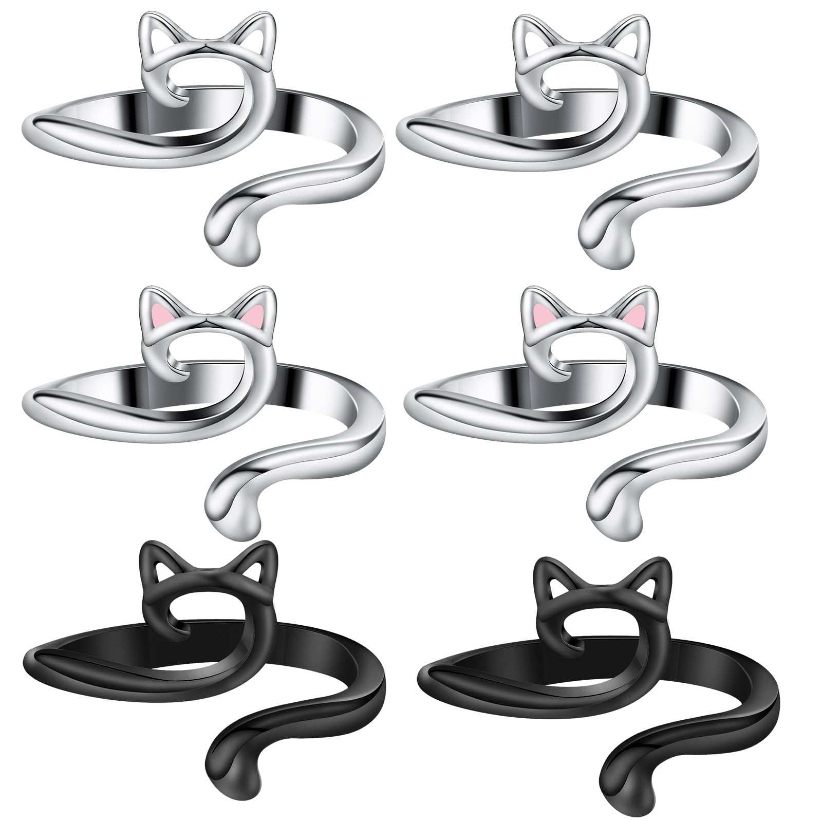 2 قطعة قابل للتعديل الحياكة ال - مراجعة Stitch Marker Ring وسعره