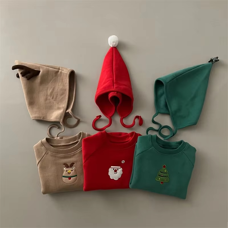 طفل عيد الميلاد رومبير مع قبعة - مراجعة Embroidery Xmas Tree وسعره