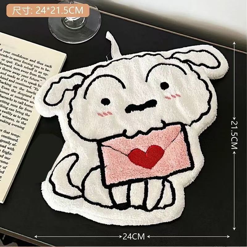منشفة كرتونية على شكل شخصية كر - مراجعة Embroidery Fonts وسعره