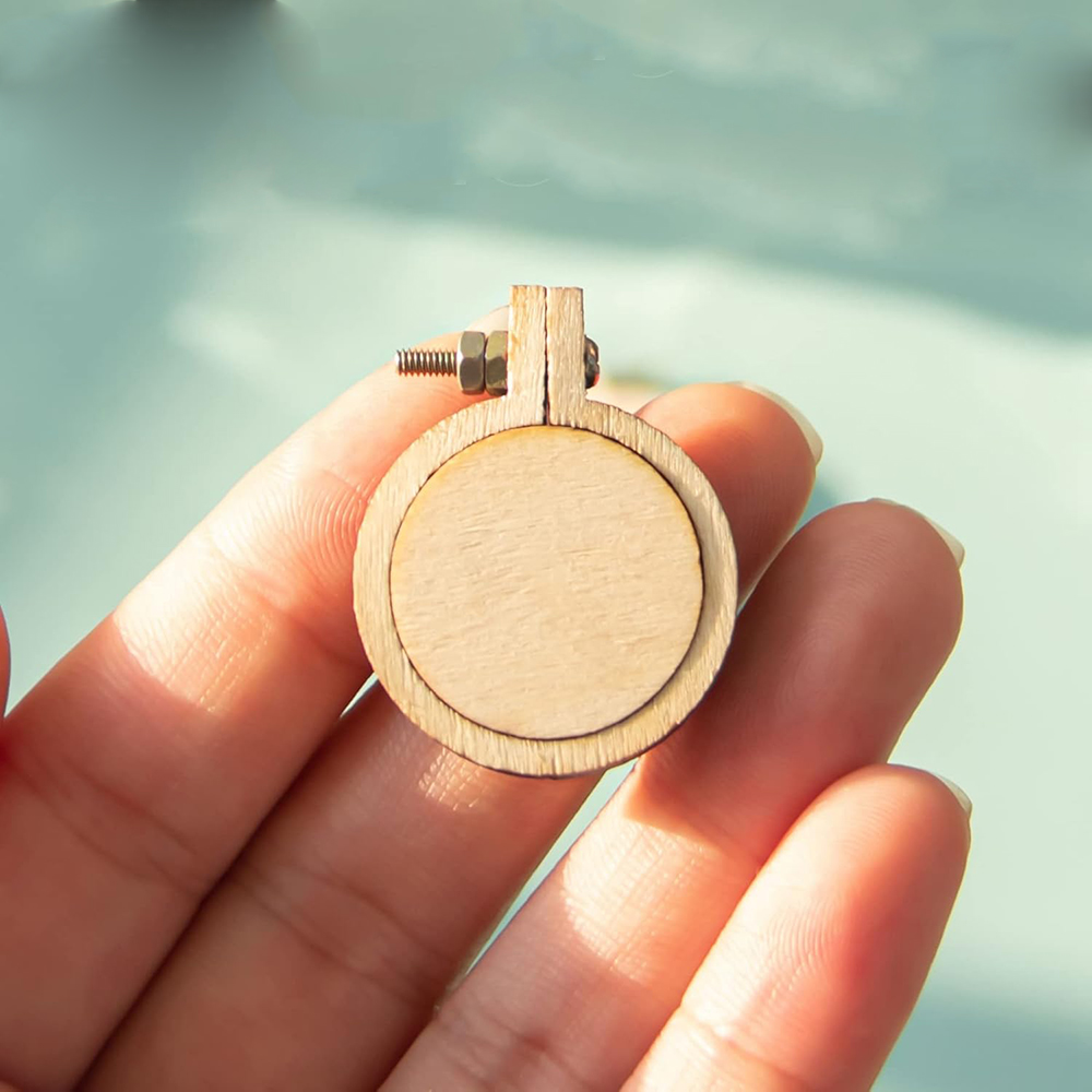 10 قطعة/المجموعة خشبية صغيرة ا - مراجعة Stitch Marker Ring وسعره