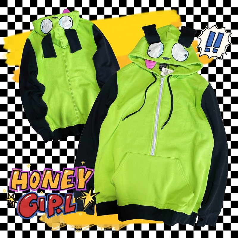 أنيمي الغازي تأثيري حلي معطف ا - مراجعة Embroidery Zip Up Hoodie وسعره