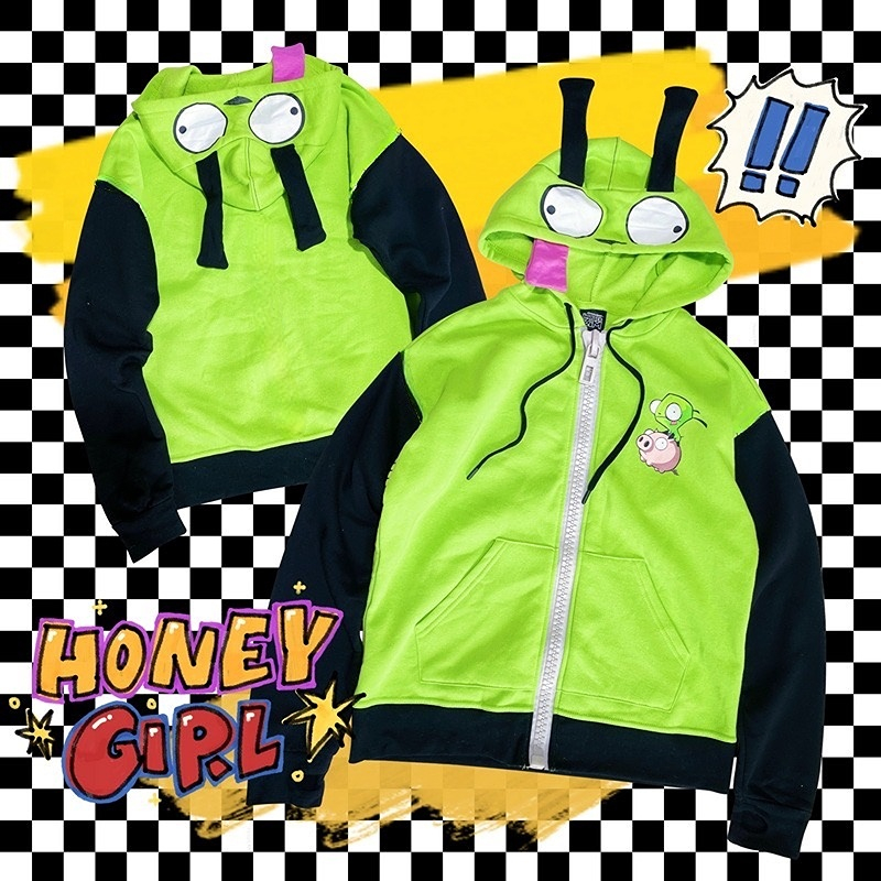 أنيمي الغازي تأثيري حلي معطف ا - مراجعة Embroidery Zip Up Hoodie وسعره