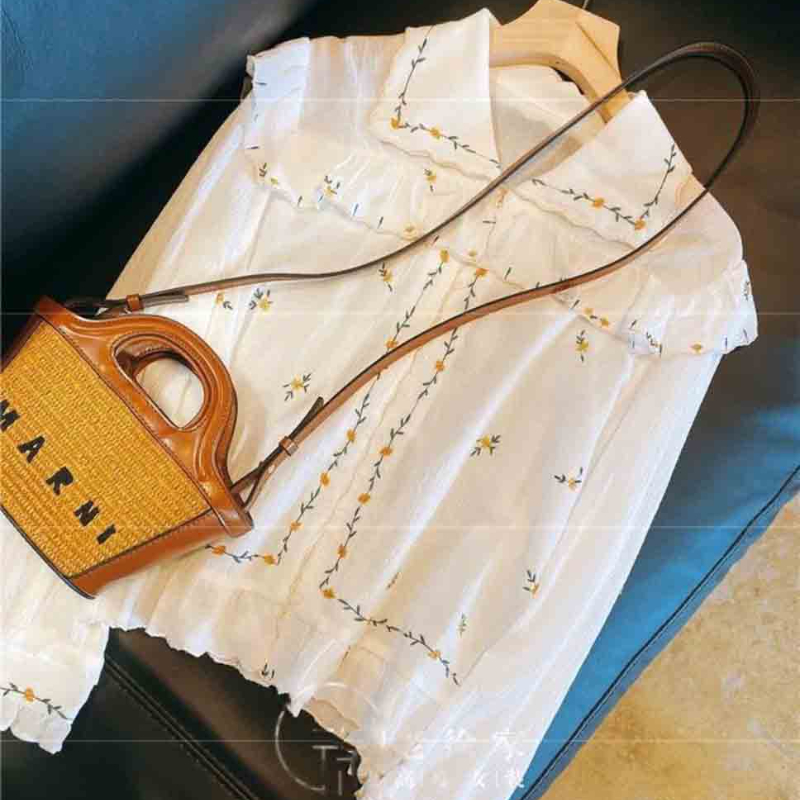 قمصان جميلة للنساء لطلاب ربيع  - مراجعة Embroidery Design Love وسعره