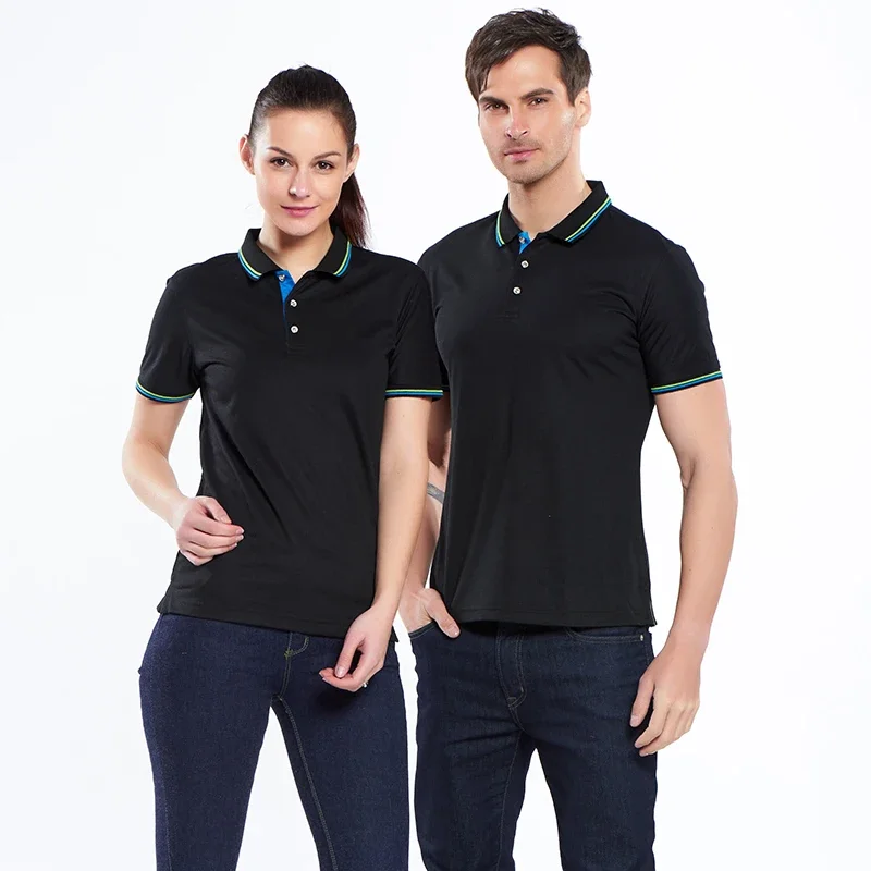قميص بولو بأكمام قصيرة بشعار م - مراجعة Embroidery Men Shirt وسعره
