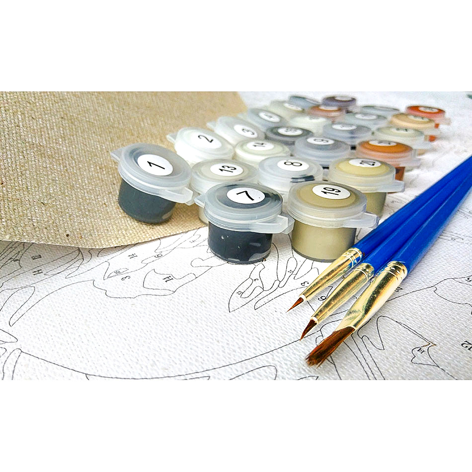 GATYZTORY لوحة أكريليك بالأرقا - مراجعة Embroidery Translate وسعره