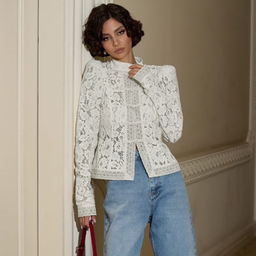 Linad أنيقة التطريز نفخة الأكم - مراجعة Embroidery Online وسعره