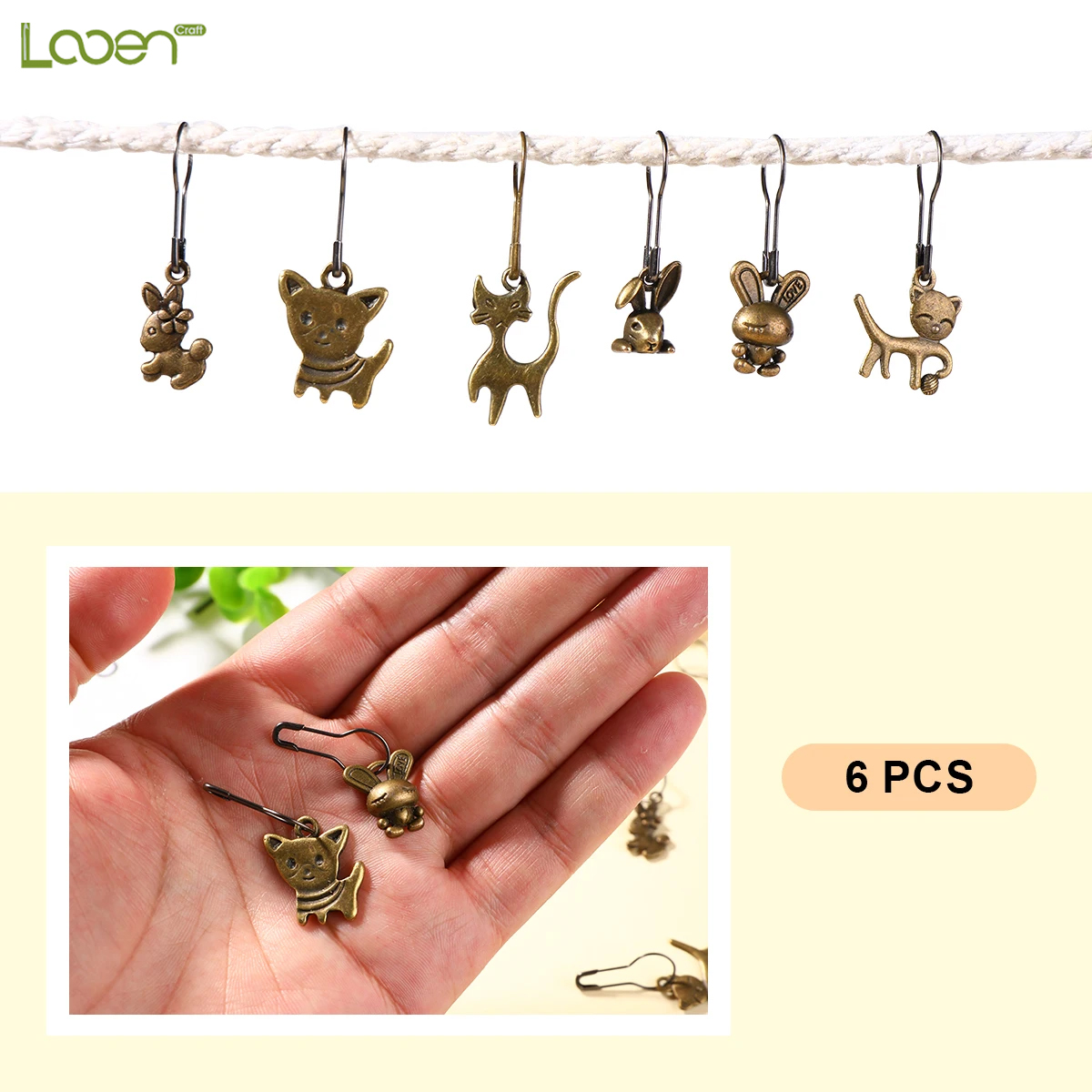 علامات الغرز المعدنية لنسيج ال - مراجعة Stitch Marker Ring وسعره