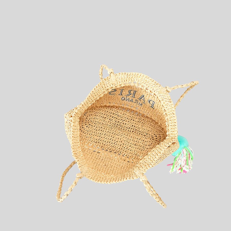 عادية جوفاء القش حمل حقيبة خطا - مراجعة Embroidery Bali وسعره