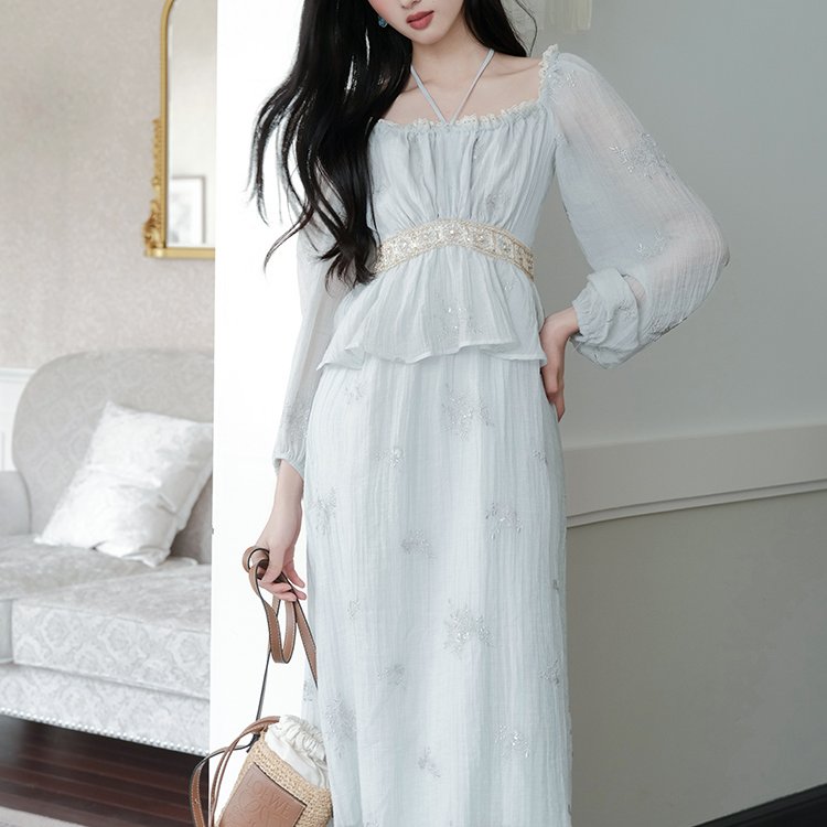 فستان نسائي أنيق لموسم الأمطار - مراجعة Embroidery Bali وسعره