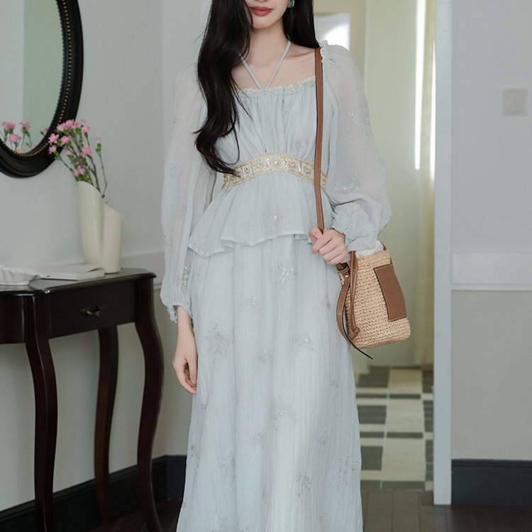 فستان نسائي أنيق لموسم الأمطار - مراجعة Embroidery Bali وسعره