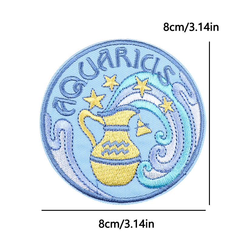 زودياك كوكبة الحديد على التصحي - مراجعة Embroidery Ideas For Bags وسعره