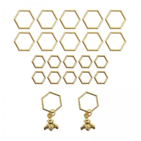 2x علامات خياطة دائرية عالمية  - مراجعة Stitch Marker Ring وسعره