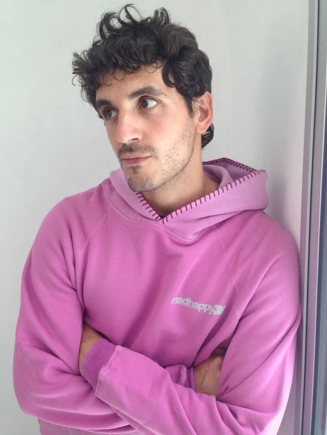 هودي فضفاض بطباعة حروف على الظ - مراجعة Embroidery Zip Up Hoodie وسعره