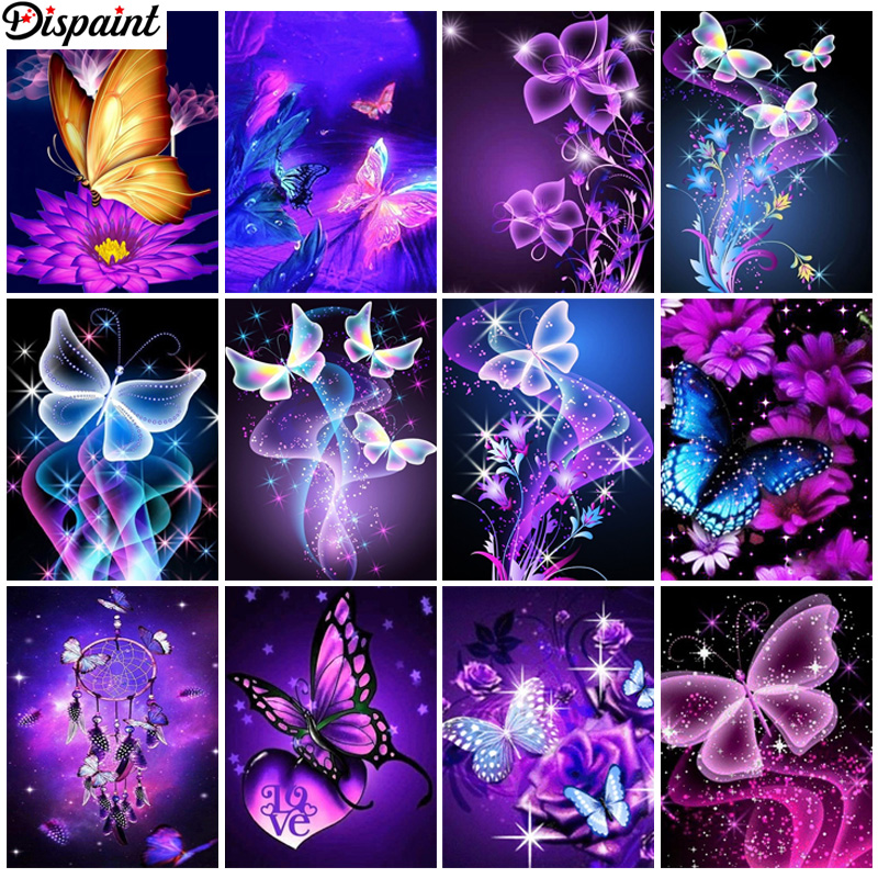 Dispaint حجر الراين اللوحة الك - مراجعة Embroidery Cross Stitch Patterns وسعره