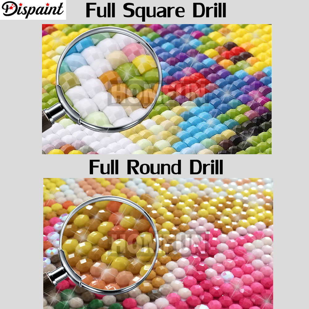 Dispaint حجر الراين اللوحة الك - مراجعة Embroidery Cross Stitch Patterns وسعره