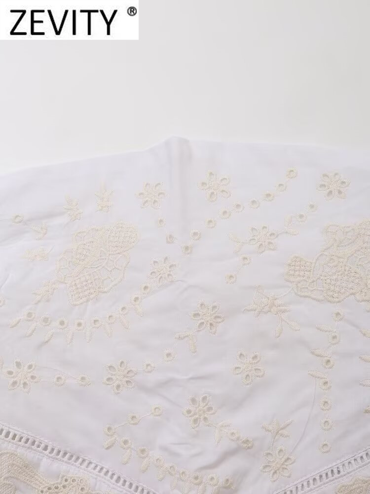 بلوزة مجوفة بدون حمالات للنساء - مراجعة Embroidery Online وسعره