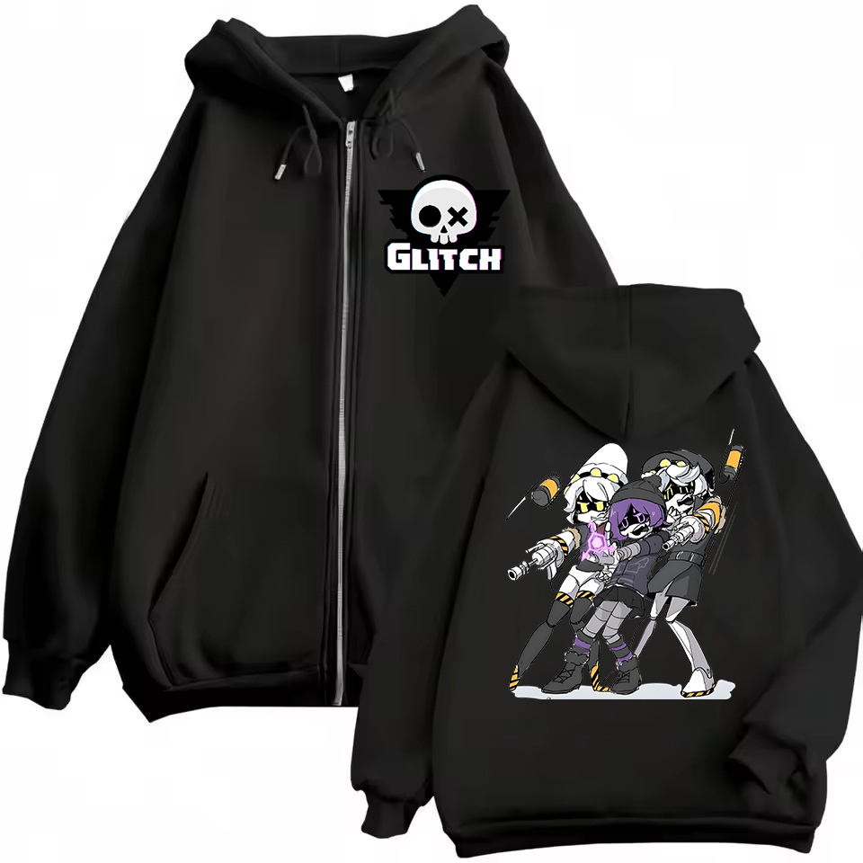 أنيمي القتل الطائرات بدون طيار - مراجعة Embroidery Zip Up Hoodie وسعره
