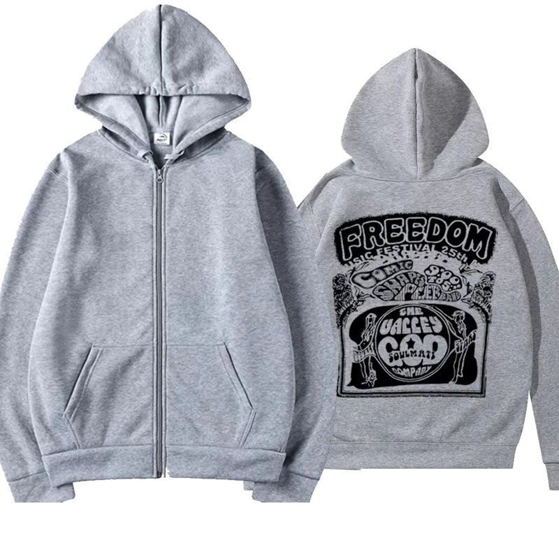 مضغوط هوديي صرخة الخوف سيمون م - مراجعة Embroidery Zip Up Hoodie وسعره