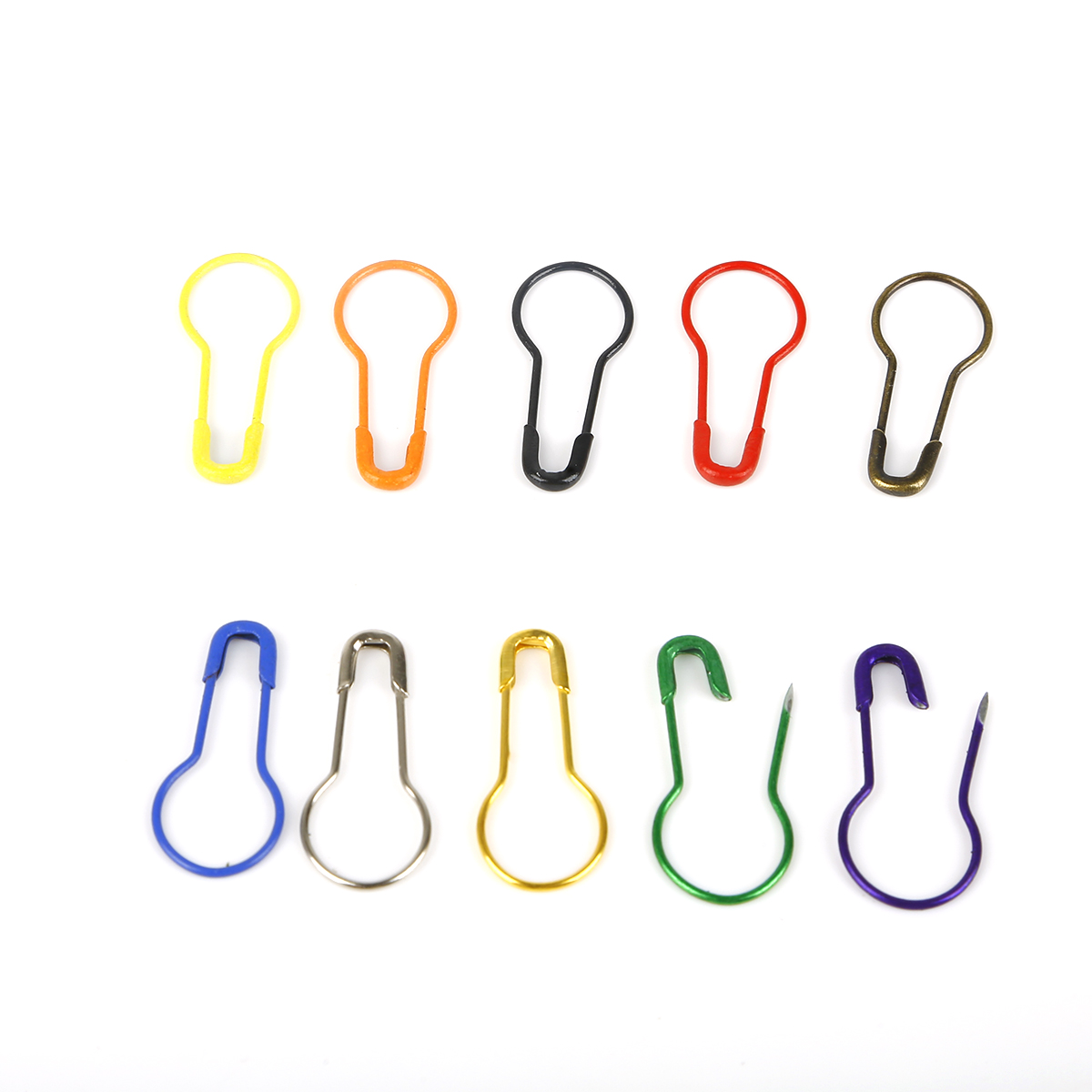 100 قطعة/مجموعة من مشابك الخيا - مراجعة Stitch Marker Ring وسعره