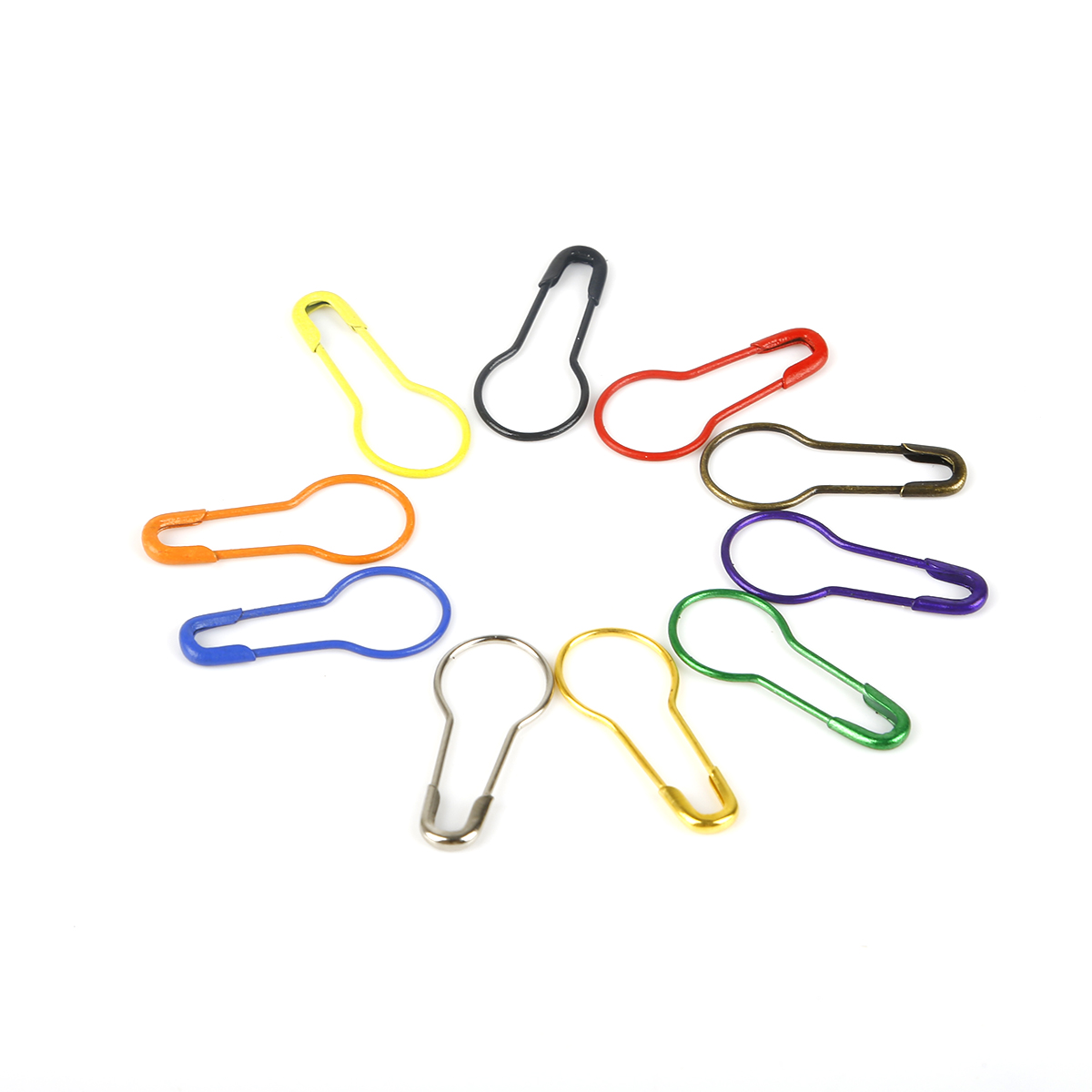 100 قطعة/مجموعة من مشابك الخيا - مراجعة Stitch Marker Ring وسعره
