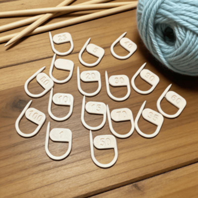 16 قطعة من علامات الحياكة الرق - مراجعة Stitch Marker Ring وسعره
