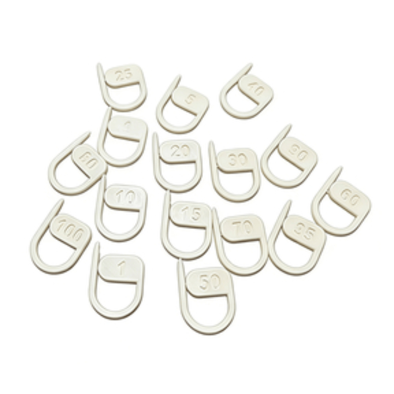 16 قطعة من علامات الحياكة الرق - مراجعة Stitch Marker Ring وسعره