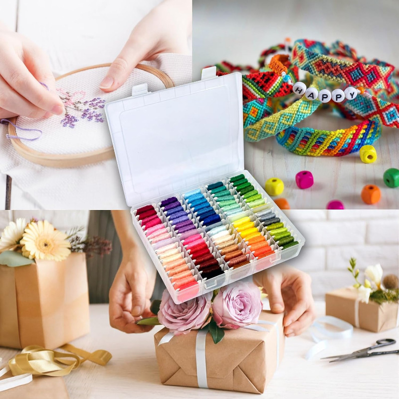 طقم خيوط تطريز من القطن 100% م - مراجعة Embroidery Stitch وسعره